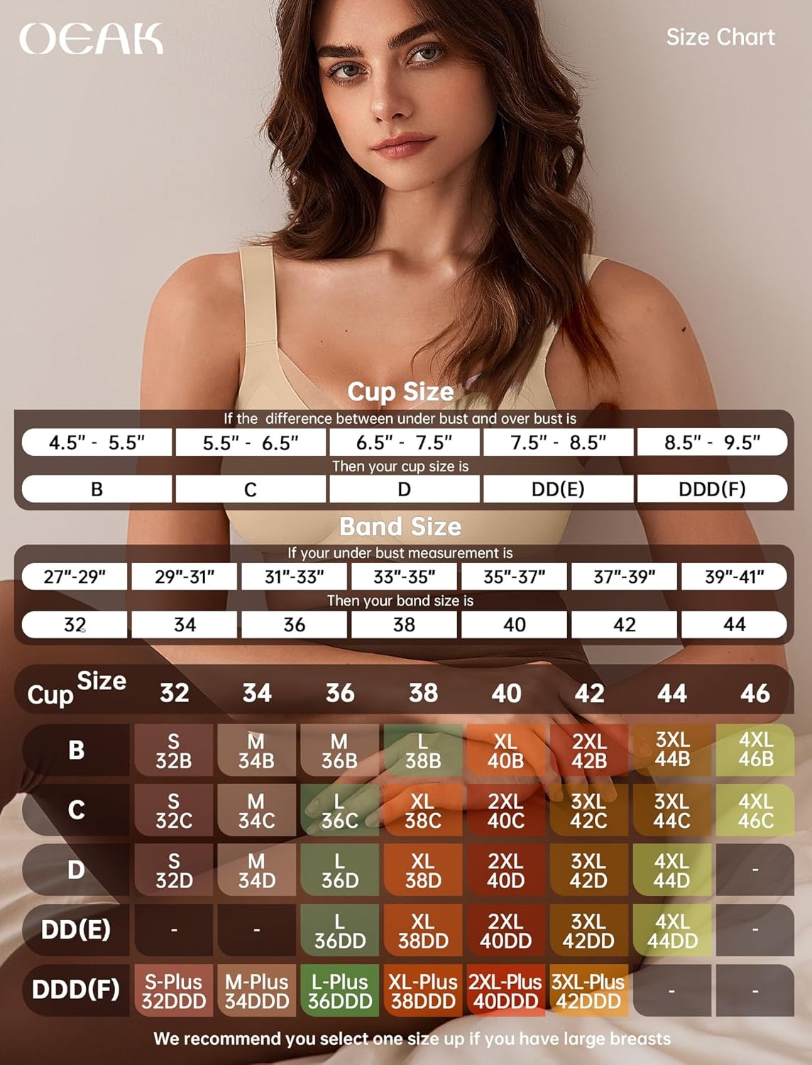 image:imageOEAK Womens Wireless Jelly Bras V Mesh Comfortable Bralette Supportive Tshirt Bra No Underwire Seamless Push Up Everyday BrasSemolina