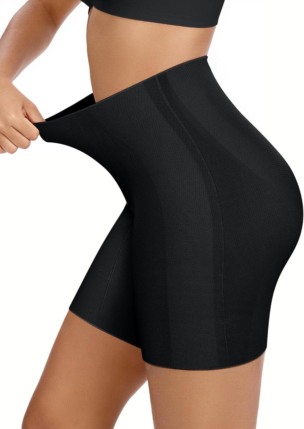 image:imageOEAK Tummy Control Shapewear for Women Seamless Girdle High Waisted Body Shaper Underwear Panty Smooth Under Dress ShapewearBlack