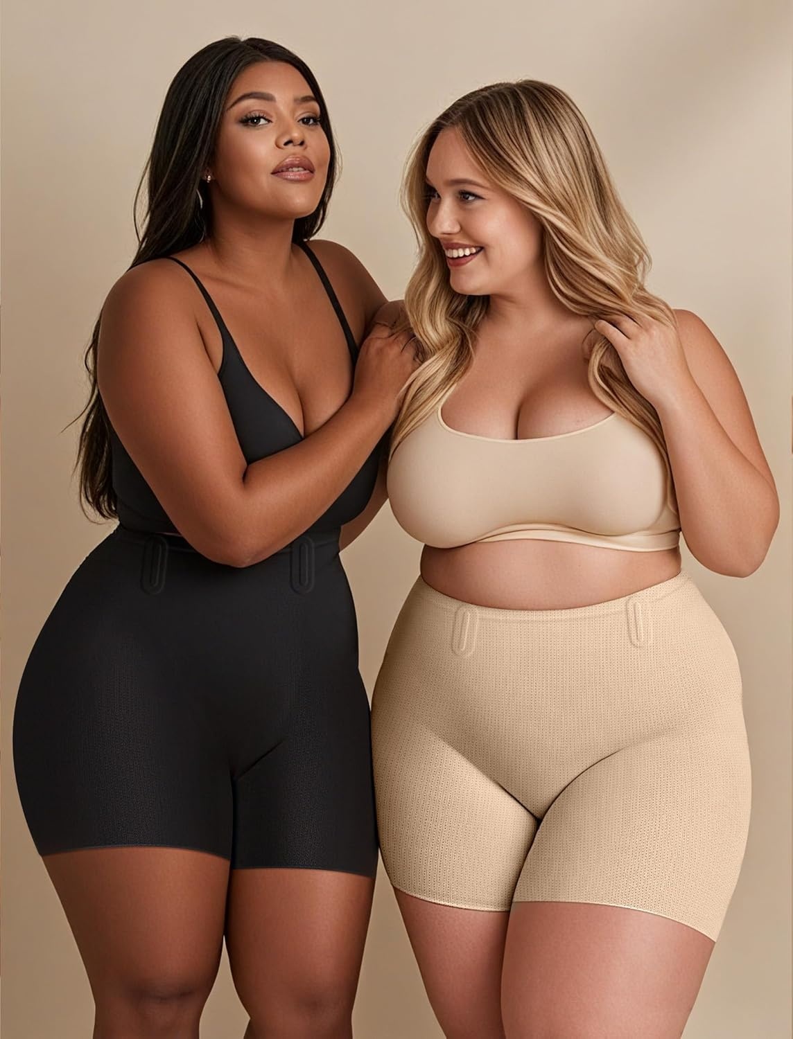 image:imageOEAK Tummy Control Shapewear for Women Seamless Girdle High Waisted Body Shaper Underwear Panty Smooth Under Dress ShapewearNude