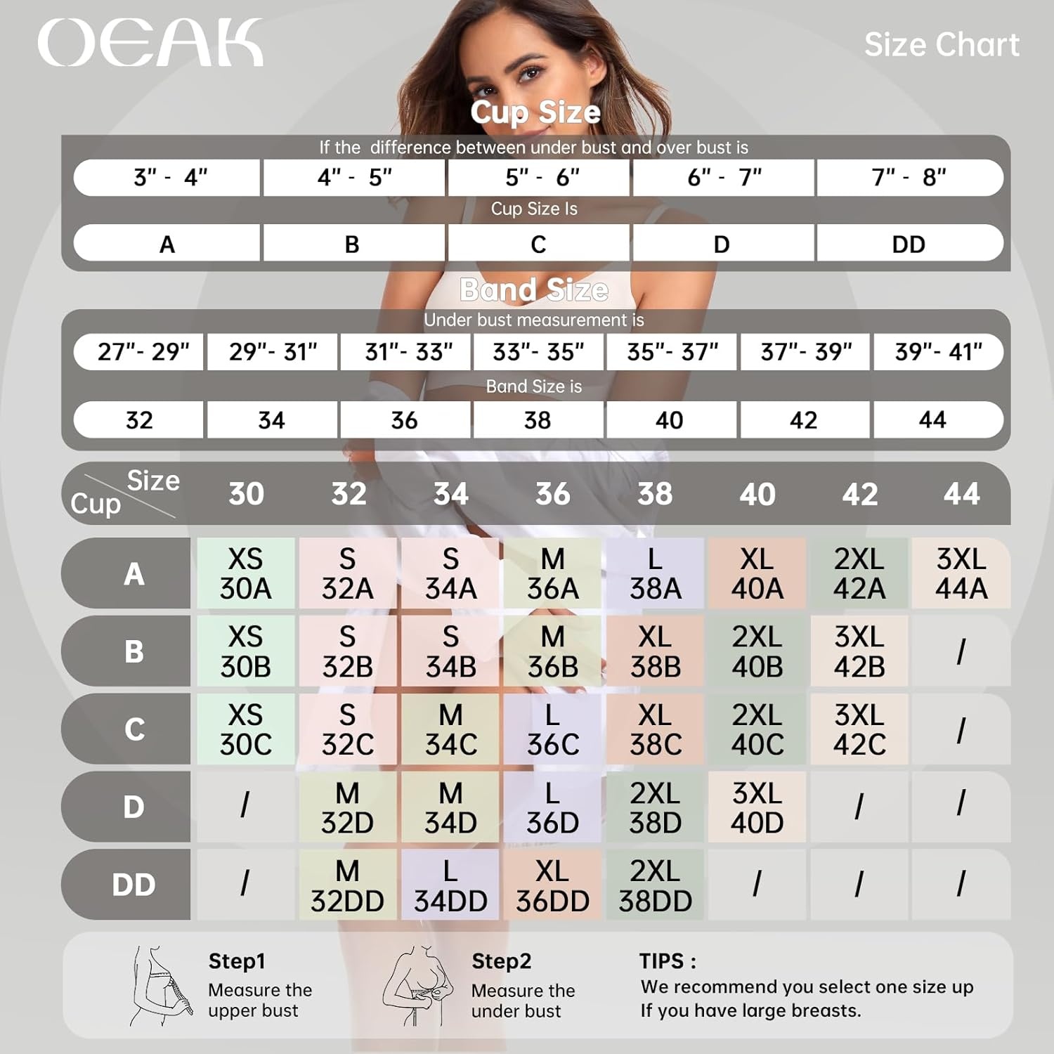 image:imageOEAK Womens Wireless Jelly Bras Comfortable Push Up Bra No Underwire Gel Bra Full Support Lift Everyday Seamless Tshirt BrasNude