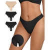 3p-2*black+1*skin Nude