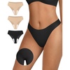 3p-2*skin Nude+1*black