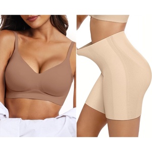 image:imageOEAK Womens Push Up Everyday Bras Coffee amp Tummy Control Shapewear for Women Seamless Nude XL